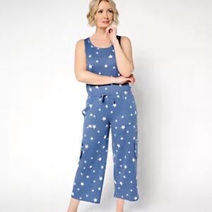 Muk Luks Blue Star Jumpsuit